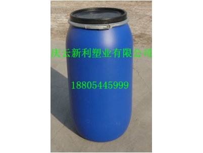 160升塑料桶，160L大藍桶慶云新利塑業(yè)生產(chǎn).