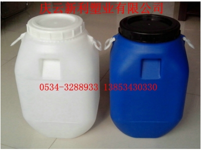 50L方塑料桶，50升開口塑料桶新利塑業(yè)供應.